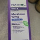 Natrol Advanced Sleep 10mg – Suplemento de Melatonina para Sono Restaurador | 60 Cápsulas