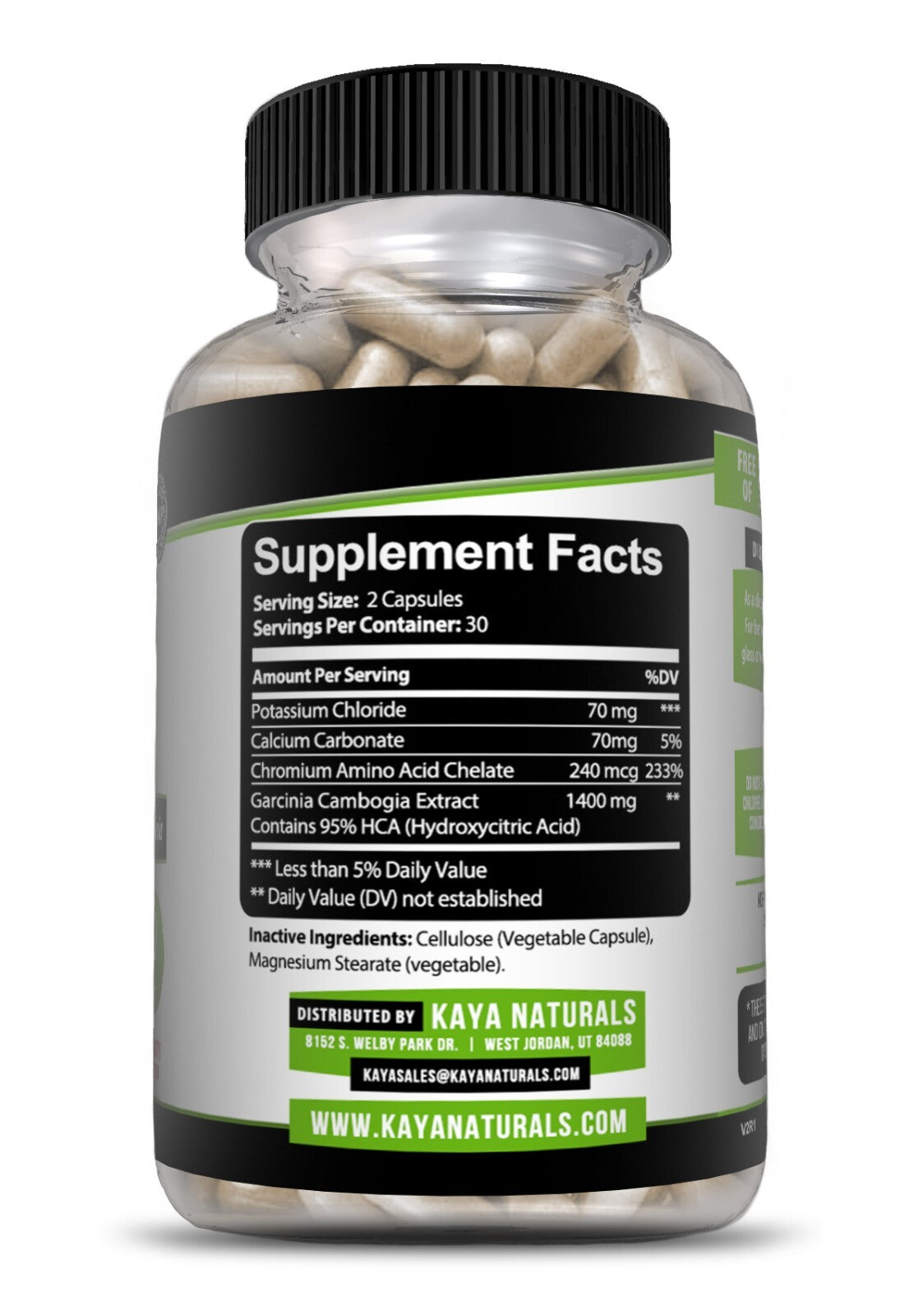 Garcinia Cambogia Premium – 95% HCA – Auxílio Natural para Emagrecimento