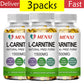 Pacote Triplo L-Carnitina 10mg – 60 Cápsulas Cada | Suplemento para Perda de Peso