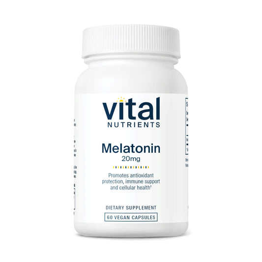 - Melatonin (Melatonina) - Sleeping Aid - Supports the Body'S Natural Sleep Cycle - 60 Capsules per Bottle - 20Mg