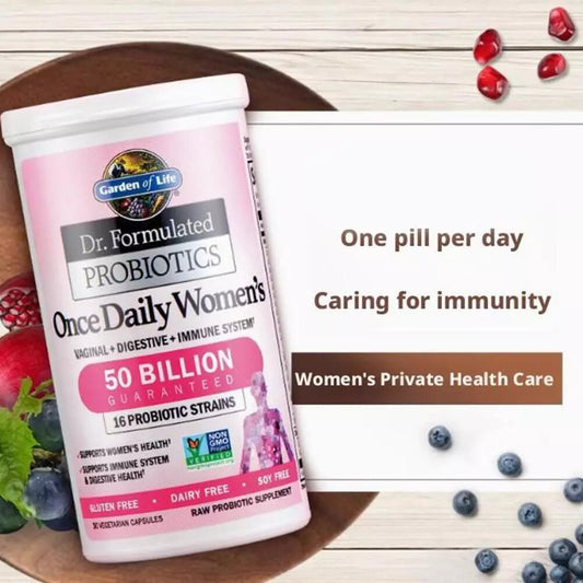 Garden of Life Probióticos Once Daily Women’s – 30 Cápsula