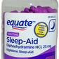Equate NightTime Sleep-Aid 25mg – Pacote Econômico com 365 Cápsulas para Sono