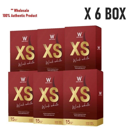 6X Wink White XS Supplement | Detox and Weight Loss with Natural Extracts | 90 Capsules
