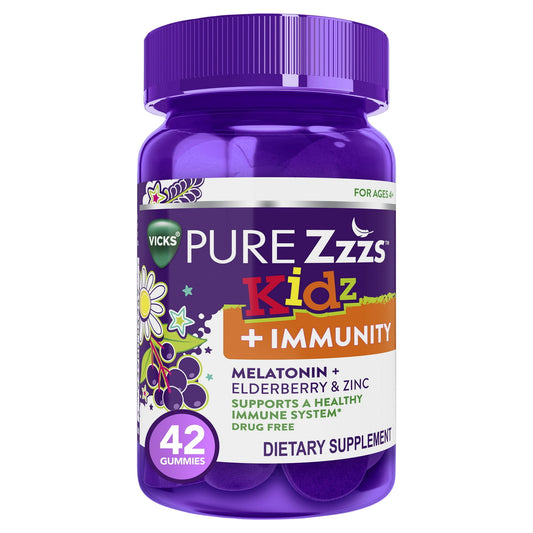 ZzzQuil Kids Gomas – Melatonina 1mg por Dose | Sono Natural para Crianças