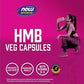 NOW Foods HMB 500 mg – Vegetable Capsules for Mass Gain