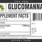 Glucomanano Konjac 2000mg – Fibra Natural em Pó | Supressor de Apetite e Auxílio na Perda de Peso