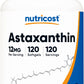 Nutricost Astaxantina – 12 mg – 120 Softgels – Saúde e Bem-Estar
