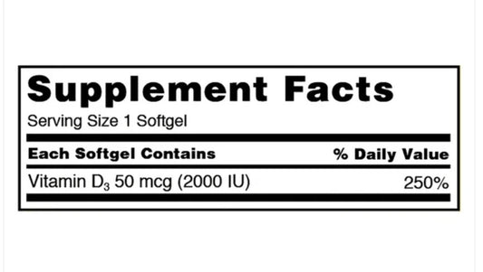 Vitamina D3 2000 UI Kirkland – Extra Strength – 600 Softgels