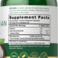 Suplemento de Glucomanano 2400mg | 200 Cápsulas | Konjac Puro | Livre de OGM