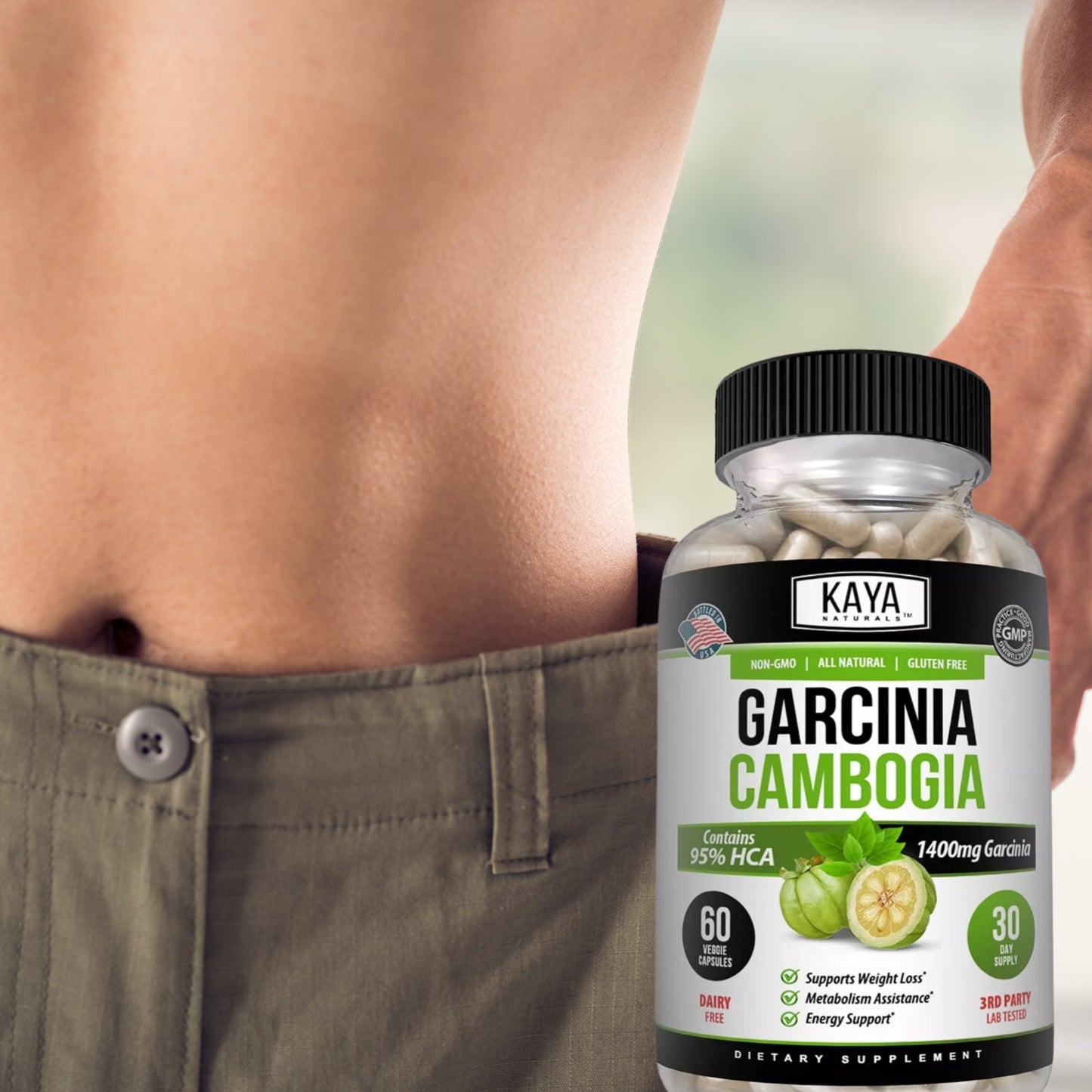Garcinia Cambogia Premium – 95% HCA – Auxílio Natural para Emagrecimento