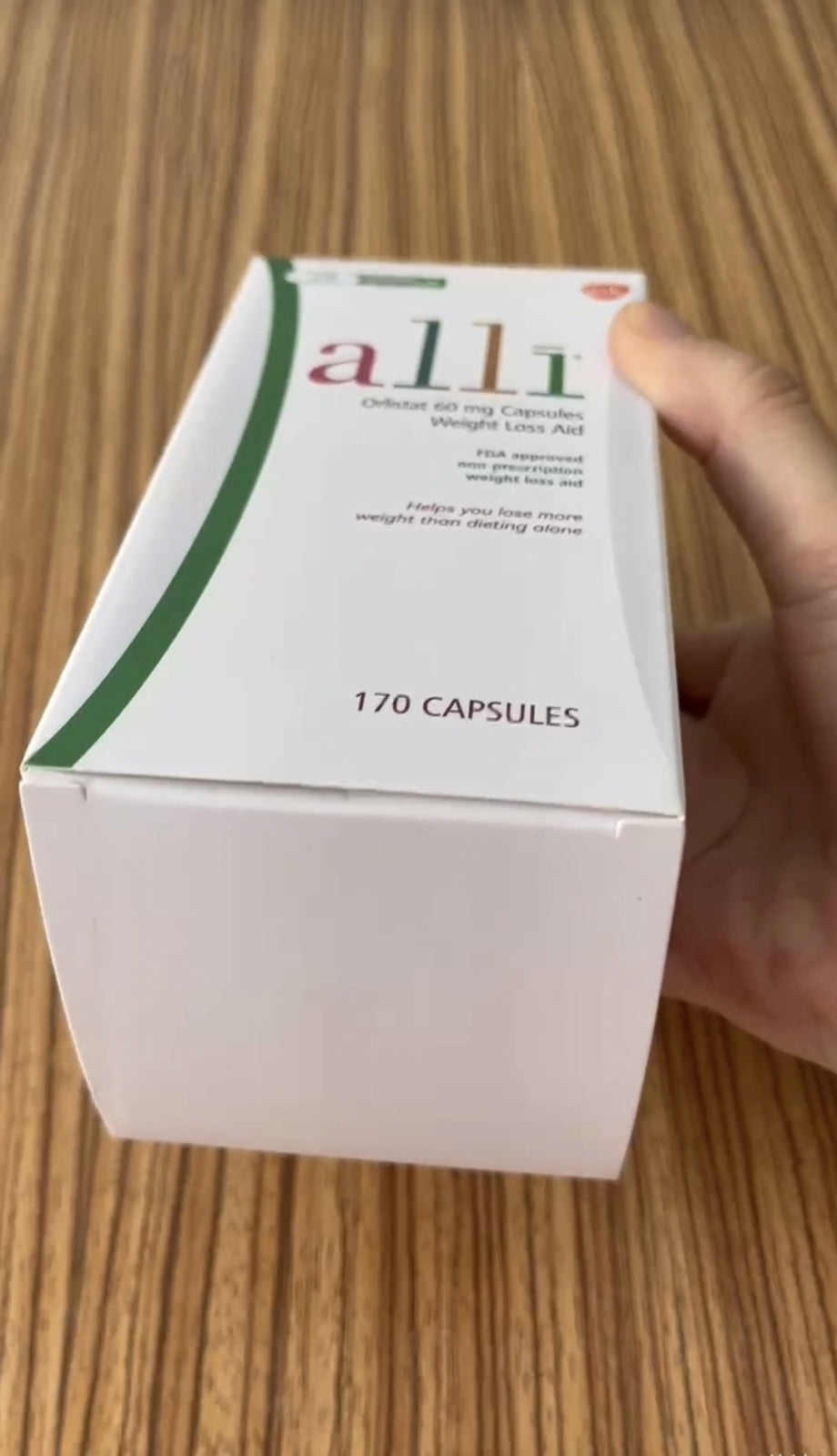 Suplemento dietético para perda de peso New-alli 60 mg cápsula 170 unidades-
