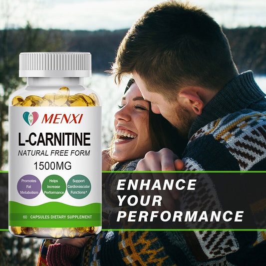 L-Carnitina 1500mg – Suplemento para Perda de Peso e Energia