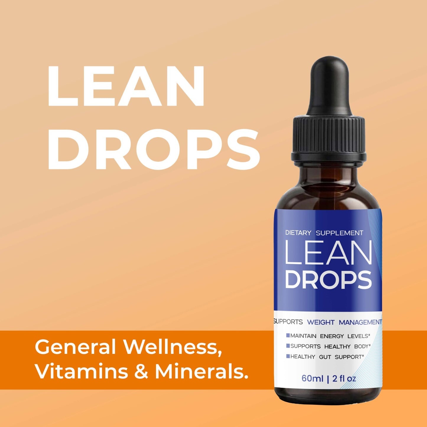 LeanDrops 6 Pack – Lean Drops for Weight Loss, Advanced Fat Burning Formula