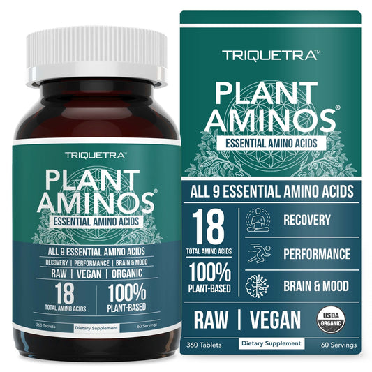 Organic Vegan Essential Amino Acids EAAs and BCAAs 100% Raw – Plant Protein