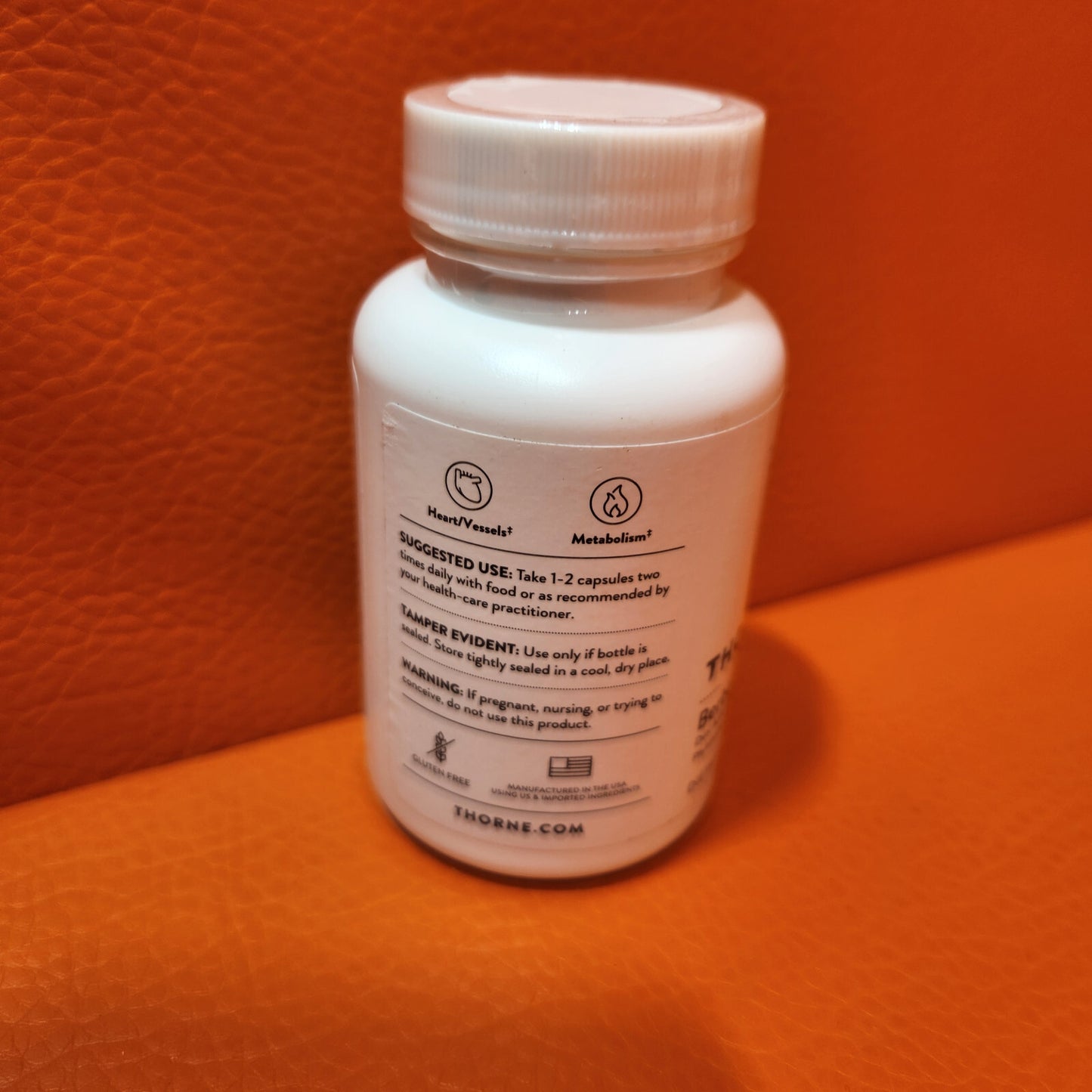 Thorne Berberine 1000mg Dual Action – 60 Capsules | Metabolic and Cholesterol Support