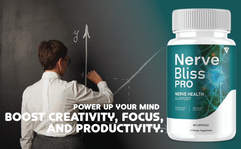 (2 Pack) Nerve Bliss Pro Nerve Support Supplement NerveBliss Pro (120 Capsules)