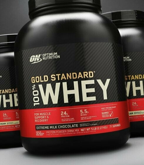Optimum Nutrition Whey Protein 5 lb – Recovery and Strength