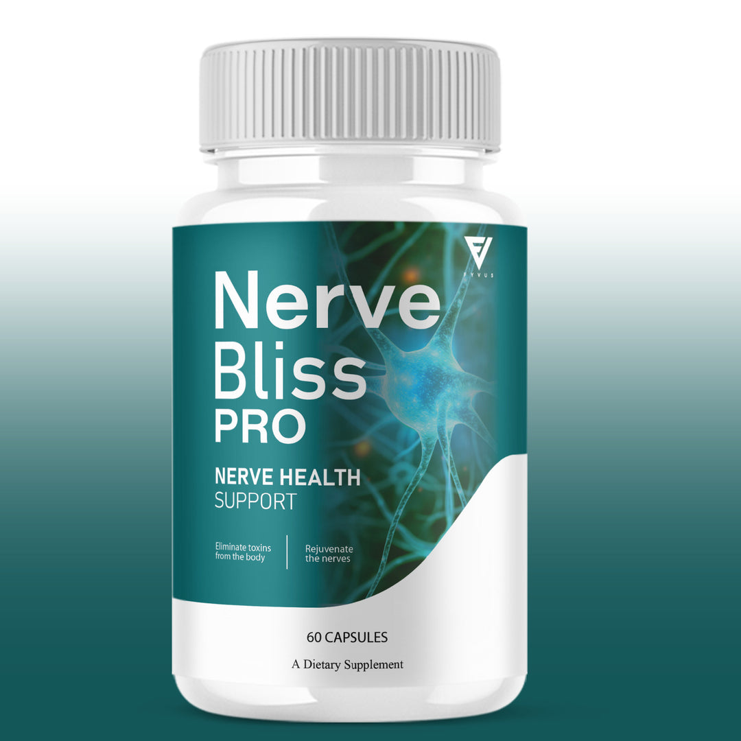 (2 Pack) Nerve Bliss Pro Nerve Support Supplement NerveBliss Pro (120 Capsules)