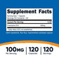 Nutricost CoQ10 100mg – 120 Cápsulas | Saúde do Coração e Energia | Não-OGM