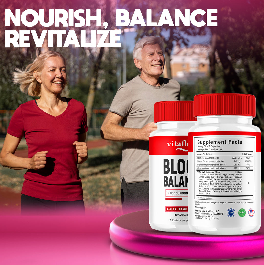 (2 Pack) VitaFlow Glycogen Support Supplement Vita Flow Capsules (120 Capsules)