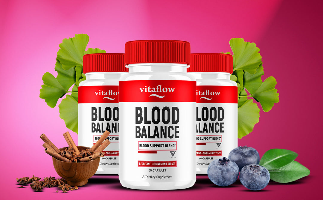 (2 Pack) VitaFlow Glycogen Support Supplement Vita Flow Capsules (120 Capsules)
