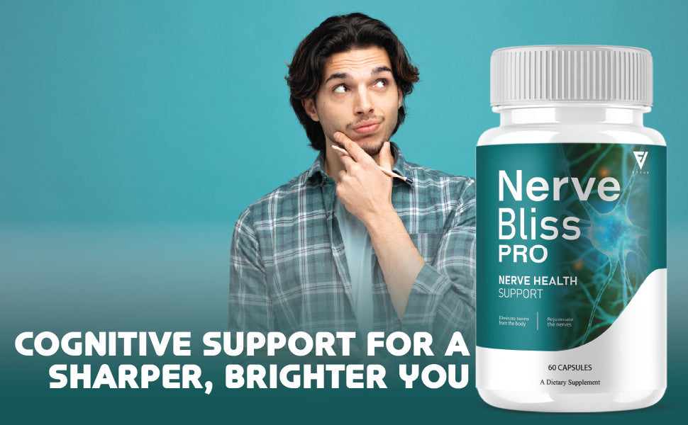 (2 Pack) Nerve Bliss Pro Nerve Support Supplement NerveBliss Pro (120 Capsules)