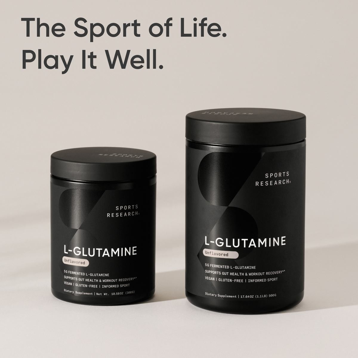 SR L-Glutamine 5g – Recovery, Immunity and Gut Health