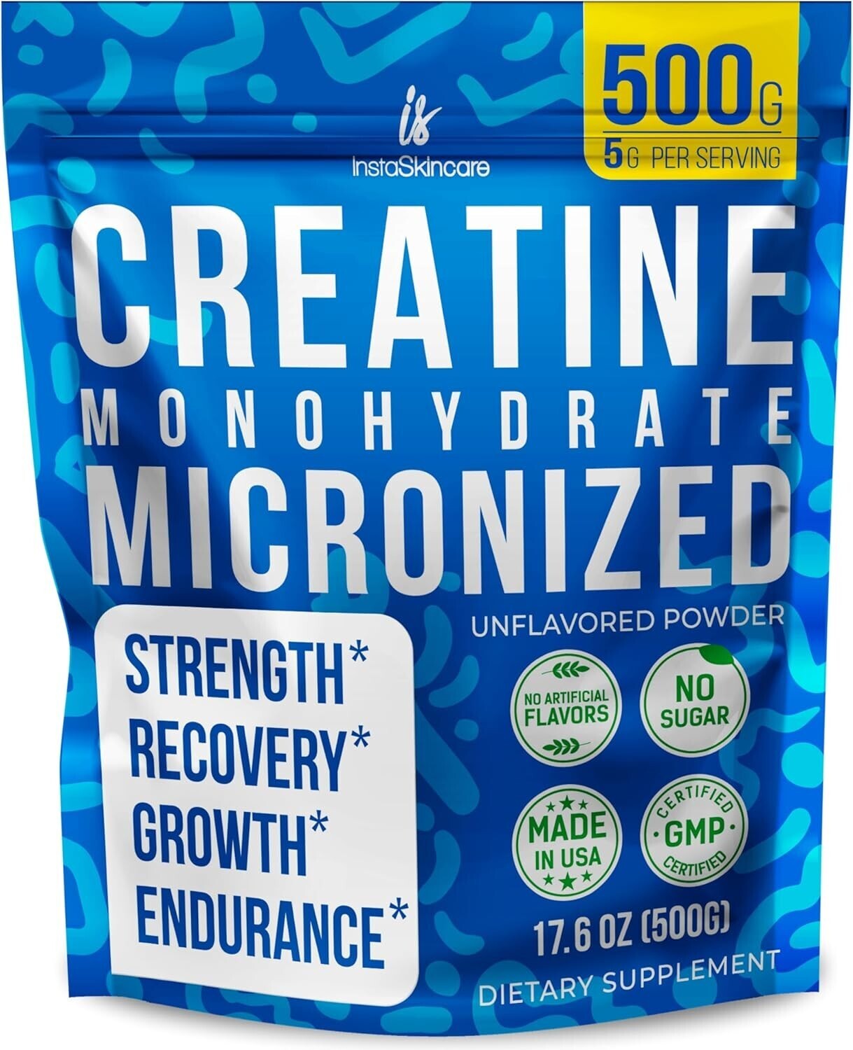 InstaSkincare Creatine 1.1 lb – Muscle Performance Support