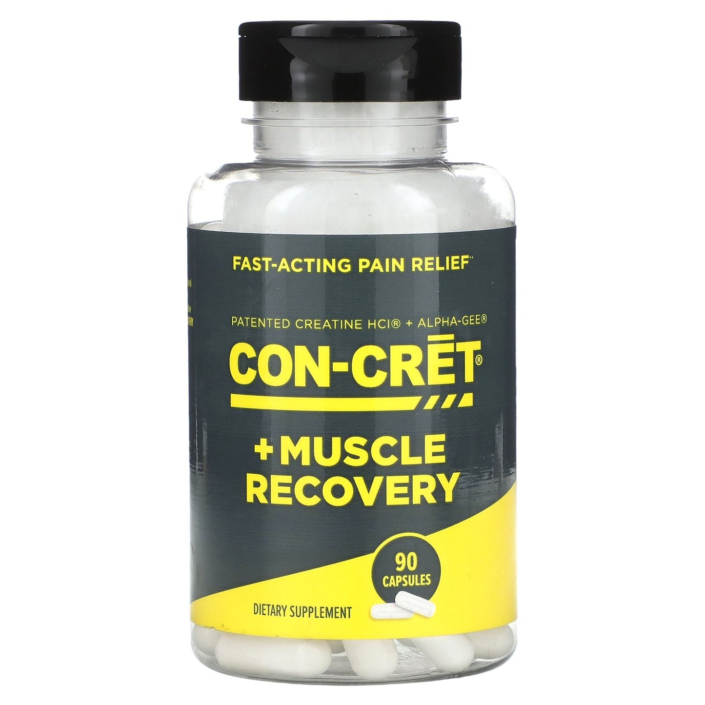 Creatine HCl + Alpha-GEE Con-Cret – Muscle Recovery (90 capsules)