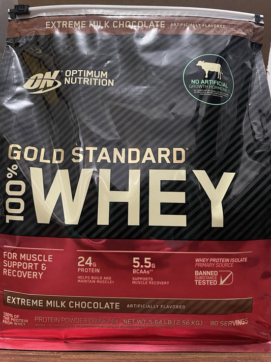 Optimum Whey Protein Chocolate – 80 Servings – High Performance