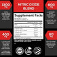 Nitric Oxide Premium 1300mg Supplement – SilverOnyx | Advanced Workout Performance