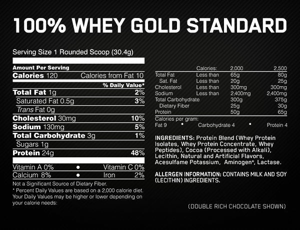 Optimum Nutrition Whey Protein 5 lb – Recovery and Strength