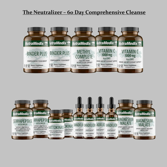 NutraMedix The Neutralizer – Complete Cleanse & Detox Kit (60 Days)