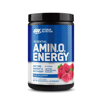 Optimum Nutrition Performance & Energy Powder – 30 Servings, BCAA, Caffeine & Amino Acids