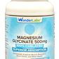 Wonder Labs Magnésio Glicinato Premium – 500mg, Absorção Avançada