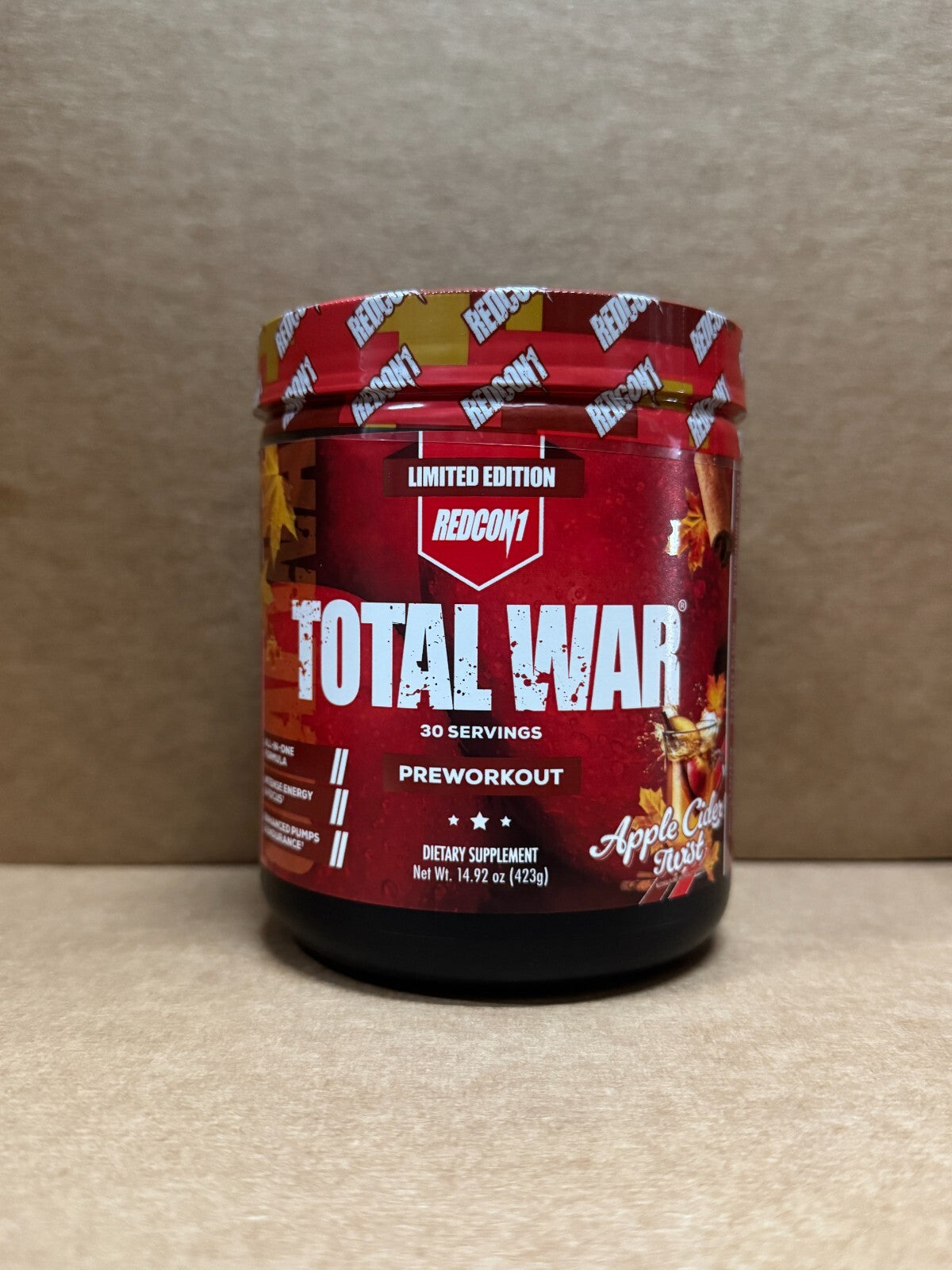 TOTAL WAR REDCON1 – Pré-Treino Potente 30 Doses | Foco, Energia e Resistência