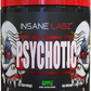 INSANE LABZ PSYCH-O-TIC Pré-Treino Potência Foco Energético Resistência 35 Porções-