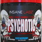INSANE LABZ PSYCH-O-TIC Pré-Treino Potência Foco Energético Resistência 35 Porções-