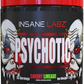 INSANE LABZ PSYCH-O-TIC Pré-Treino Potência Foco Energético Resistência 35 Porções-