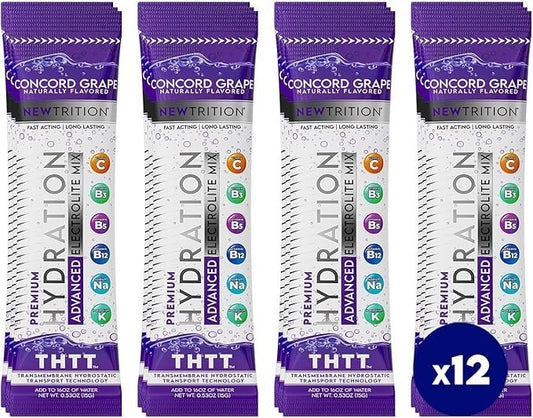 NewTrition Eletrólitos + Vitaminas – Pó de Hidratação Rápida