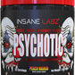 INSANE LABZ PSYCH-O-TIC Pré-Treino Potência Foco Energético Resistência 35 Porções-