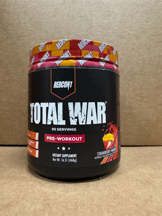 TOTAL WAR REDCON1 – Pré-Treino Potente 30 Doses | Foco, Energia e Resistência