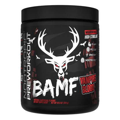 BAMF BUCKED UP – Bomba Pré-Treino com Nootrópicos | Alta Estimulação