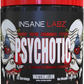 INSANE LABZ PSYCH-O-TIC Pré-Treino Potência Foco Energético Resistência 35 Porções-